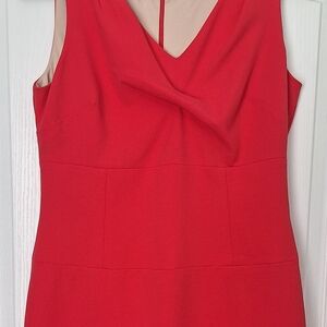 NYDJ Strapless Scarlet Dress